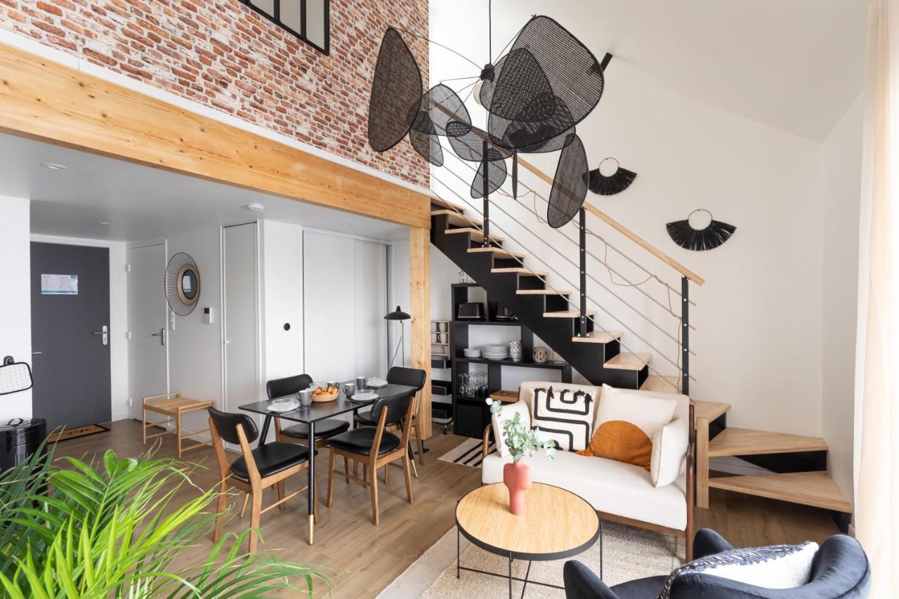 Le Saint Martin Bis - Bel Appartement Moderne Et Confortable Rennes Exterior foto